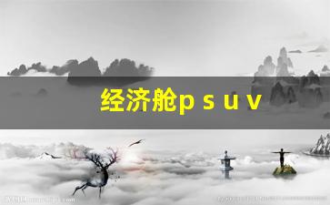 经济舱p s u v 代表什么_经济舱V舱是什么意思